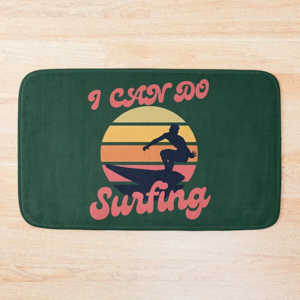 Item preview, I can do surfing i feeling me crumble and disappear  Surfer Surfing designed and sold by WakWakDesigns.