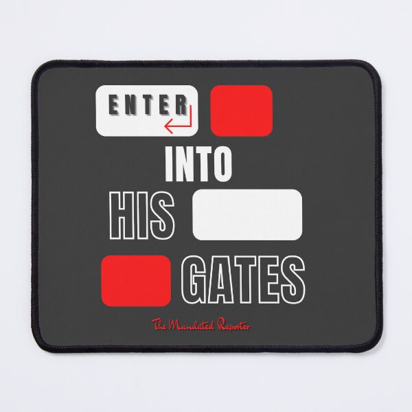 Item preview, ENTER into His Gates - Coal designed and sold by TheReporter1.