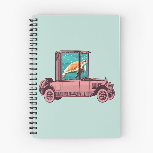 Item preview, Turtle and old car collage designed and sold by Ztudio.