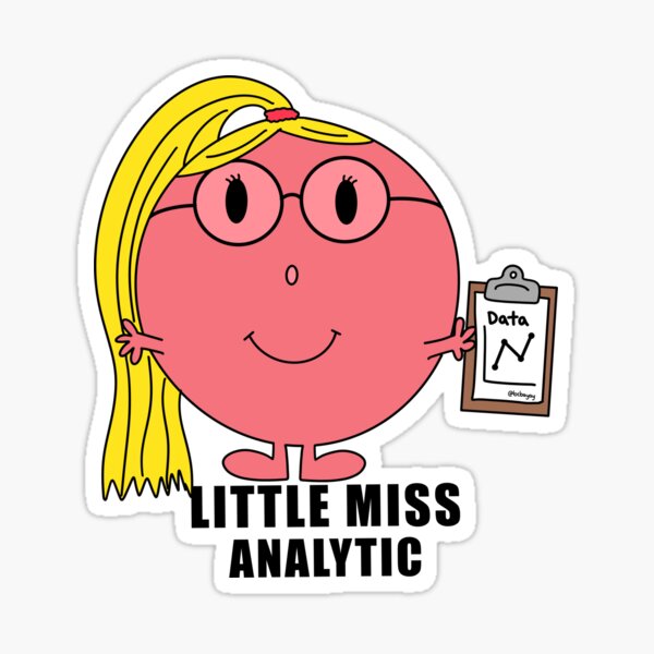 Miss Analytic ABA Behavior Analyst Sticker