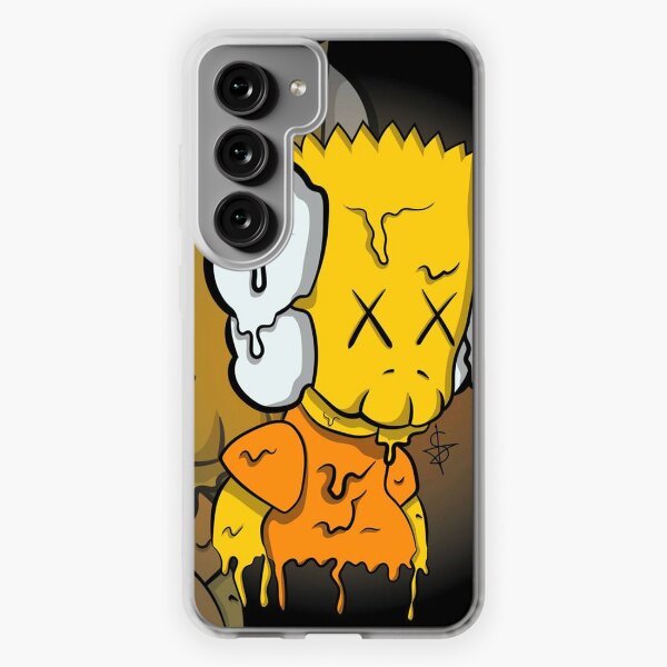 BEAR BRICK KAWS ROBOT BROWN Samsung Galaxy S23 Ultra Case Cover