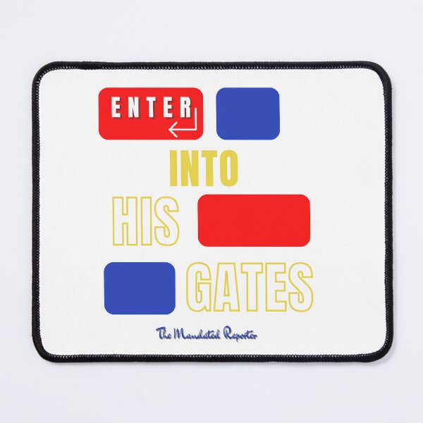 Item preview, ENTER into His Gates - White designed and sold by TheReporter1.