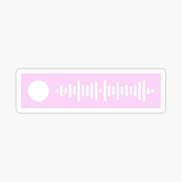 Lover Spotify Code Taylor Swift Lover Sticker For Sale By Bombalurina Redbubble