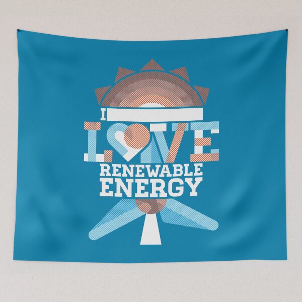 Item preview, I Love Renewable Energy designed and sold by Jarren Nylund.