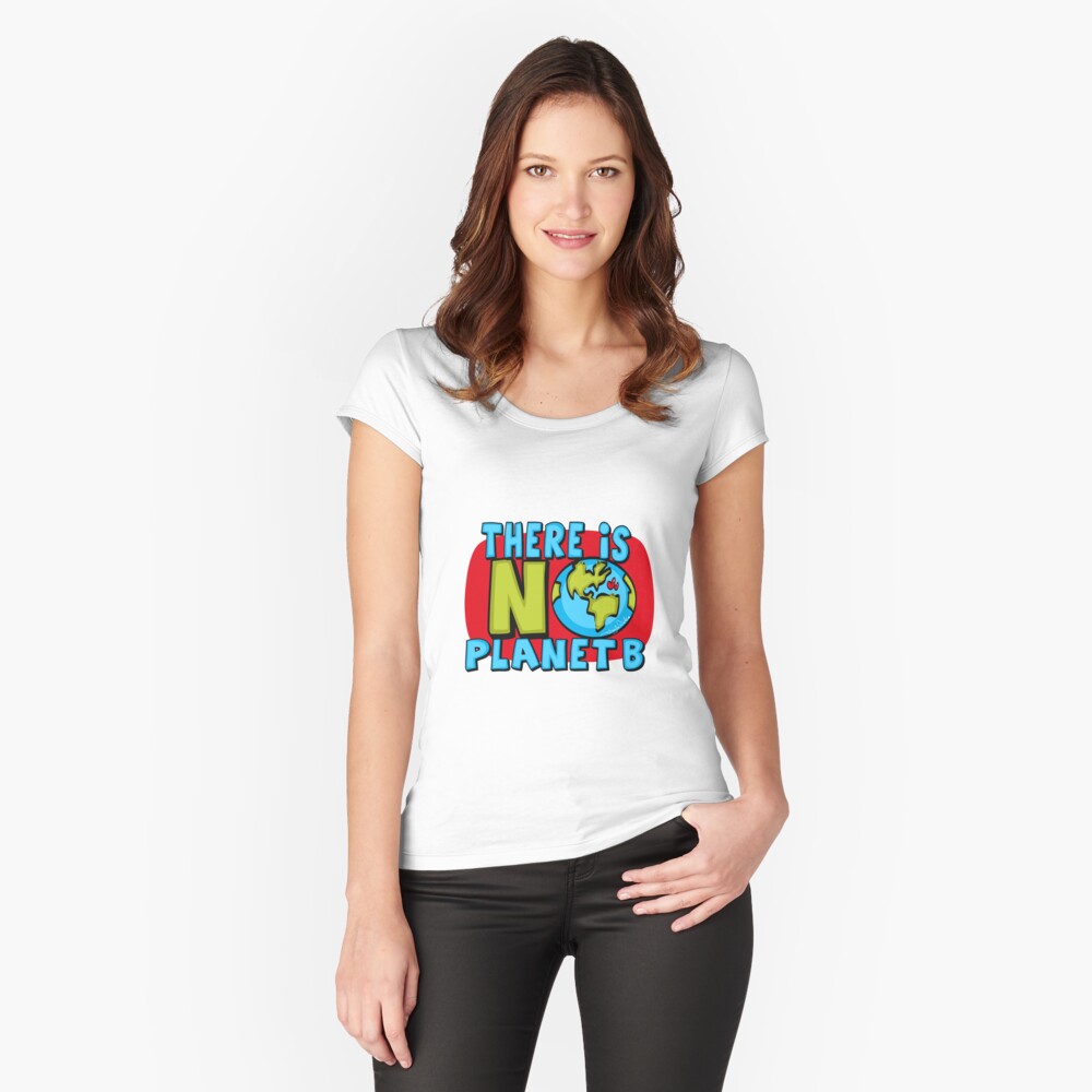 Item preview, Fitted Scoop T-Shirt designed and sold by artinthegarage.