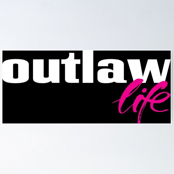 Item preview, Outlaw Life designed and sold by WordsGamersUse.