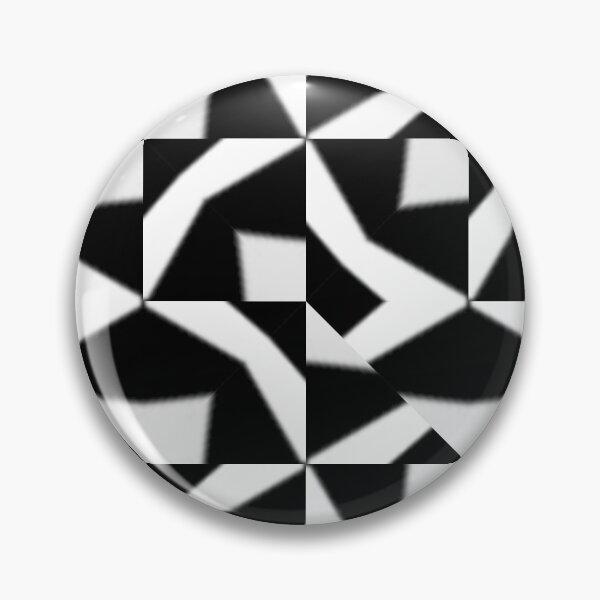 Item preview, Black and White Bold Blocks Abstract Pattern  designed and sold by tranquilbeach.