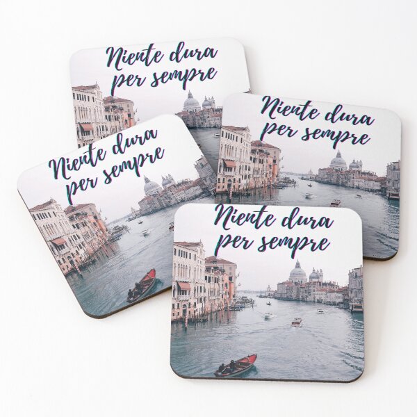 Item preview, Nothing lasts forever - popular Italian quotes theme gifts  designed and sold by RebelliousRosee.