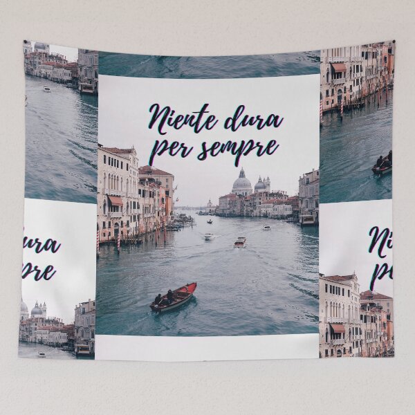 Item preview, Nothing lasts forever - popular Italian quotes theme gifts  designed and sold by RebelliousRosee.