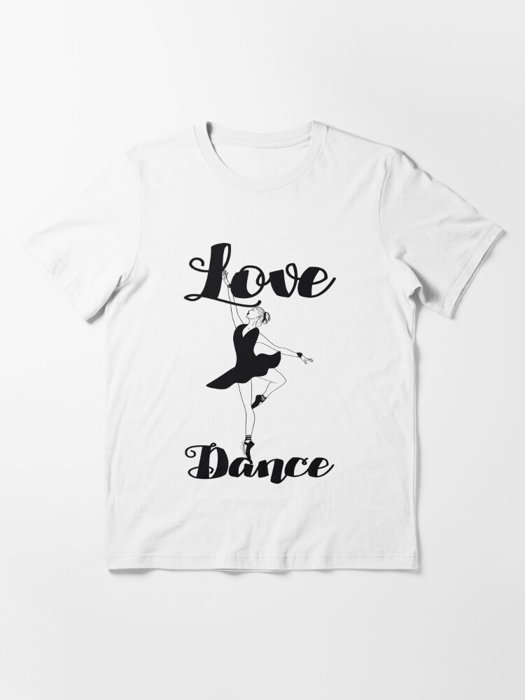 Alternate view of Love & Dance by Art In The Garage Essential T-Shirt