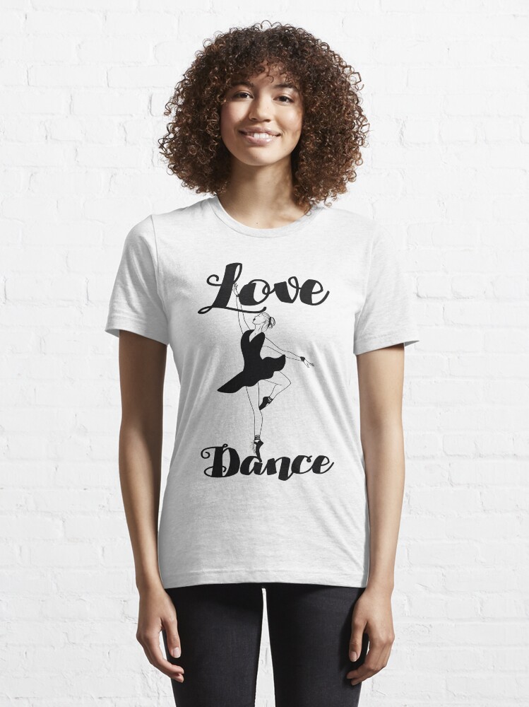 Alternate view of Love & Dance by Art In The Garage Essential T-Shirt