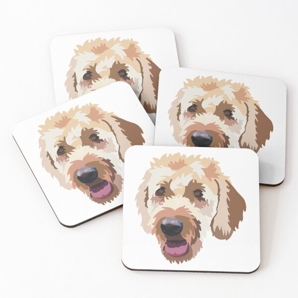Item preview, Goldendoodle Puppy Dog designed and sold by novaveradesign.
