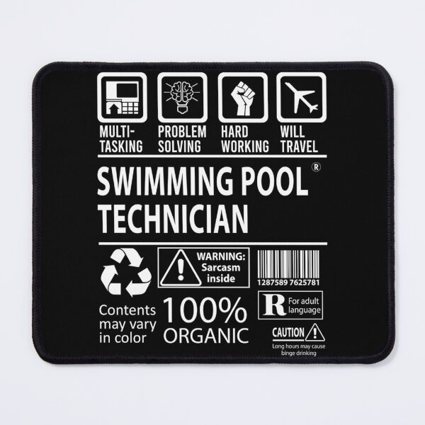 Item preview, Swimming Pool Technician T Shirt Multitasking Certified Job Gift Item Tee Essential T-Shirt designed and sold by jennieloriu0.