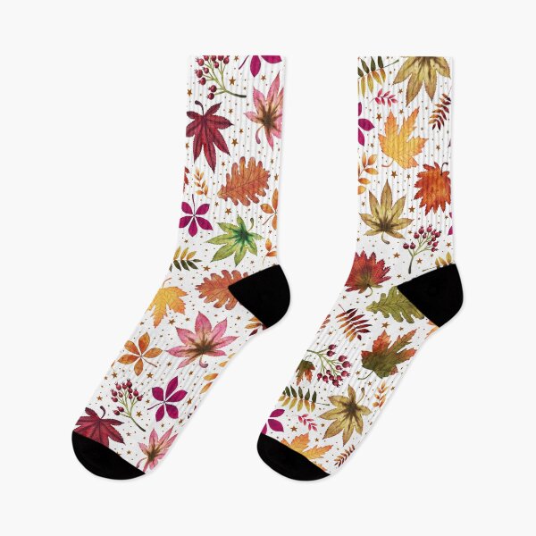 Item preview, Autumn Leaves on White designed and sold by KConfetti.