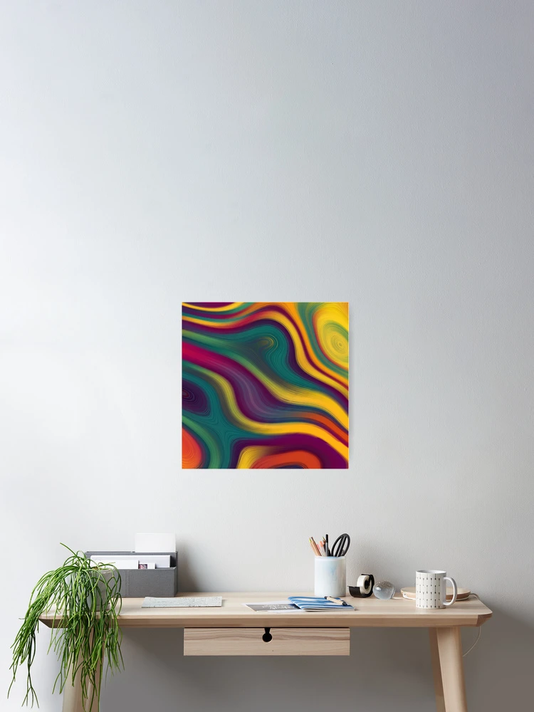 Thumbnail 2 von 3, Poster, Bunte Abstracts 2 designt und verkauft von Mandala Of Life.