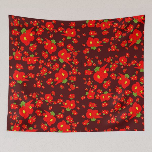 Item preview, Red Begonia Beauties designed and sold by Jodi Mahaffey.