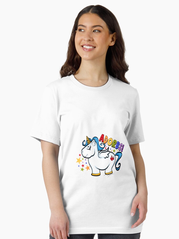 Thumbnail 1 of 7, Essential T-Shirt, Adorbs Unicorn by Art In The Garage designed and sold by artinthegarage.