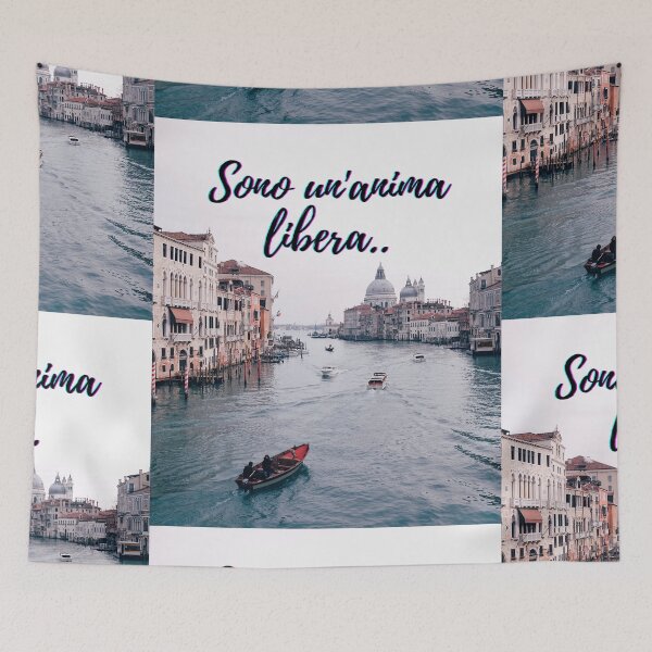 Item preview, I am a free soul - popular Italian quotes theme gifts  designed and sold by RebelliousRosee.