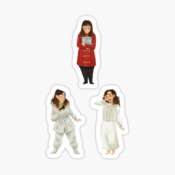 Every Clara Outfit Ever #13 Sticker