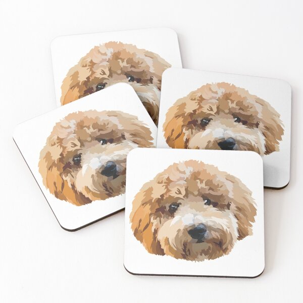 Item preview, Goldendoodle Puppy Dog designed and sold by novaveradesign.