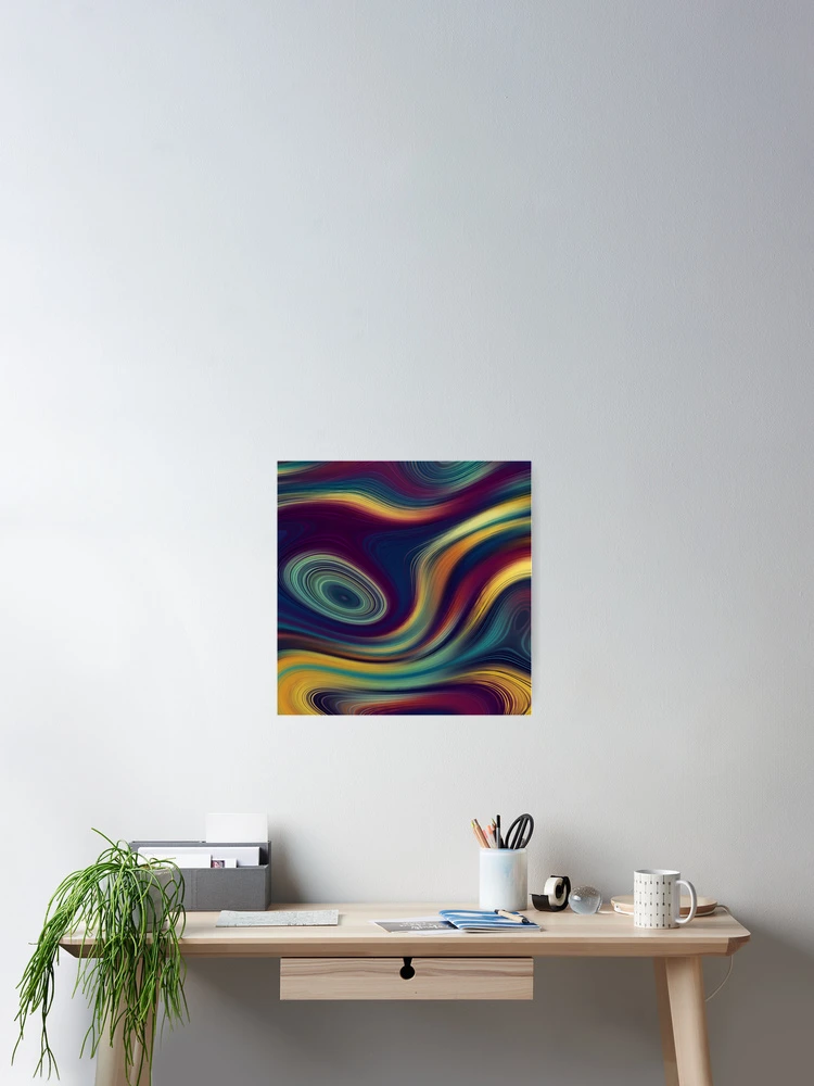 Thumbnail 2 von 3, Poster, Bunte Abstracts 3 designt und verkauft von Mandala Of Life.