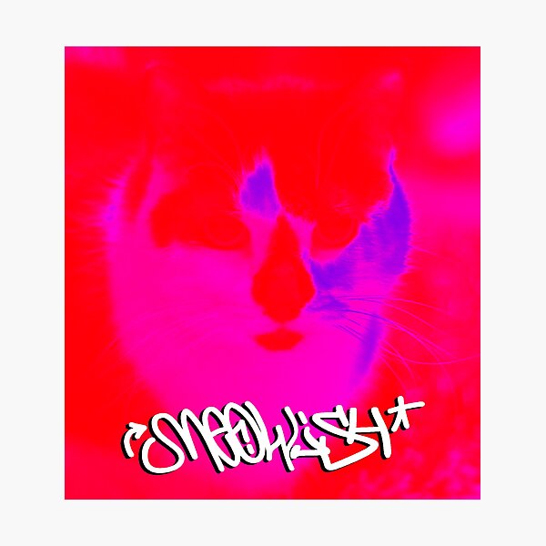 Item preview, Meowish / Logo - Bobette - Edition Lite-Brite (Pink Summer Day Version) designed and sold by Brazz Official.