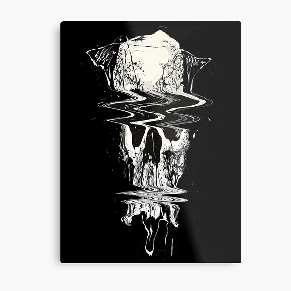 Item preview, Monochrome Glitch Skull designed and sold by stephdrawsstuff.