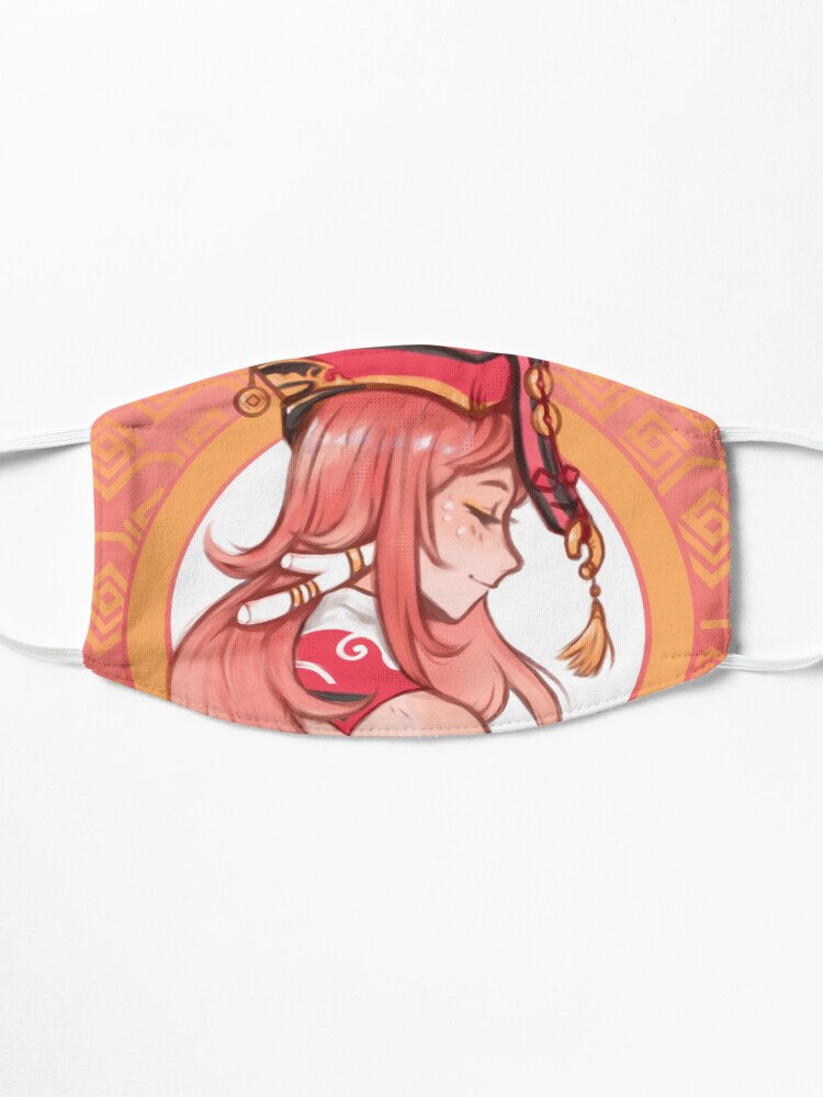Alternate view of Yanfei - Genshin Impact Mask