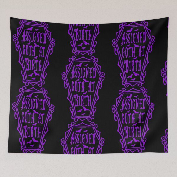 Item preview, Goth at Birth in Purple  designed and sold by DavidSant26305.