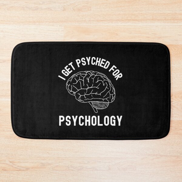 Item preview, I Get Psyched For Psychology - Neuroscience, Psych, Psychiatrist, Neuron, Dopamine, Serotonin, Mental Health, Mental Illness designed and sold by jadedscientist.