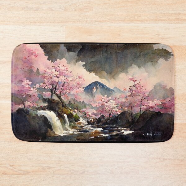 Item preview, Cascades and cherry blossoms designed and sold by etherElric.