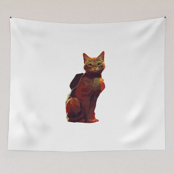 Item preview, stray game cat cool designed and sold by Garnettee.