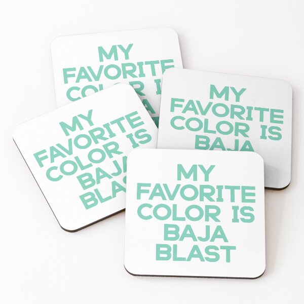 Item preview, 'my favorite color is baja blast' mountain dew baja blast taco bell drink designed and sold by radicalcas.