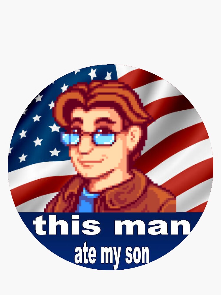 Aperçu 3 sur 3. Sticker avec l'œuvre Pierre a mangé mon fils créée et vendue par ratboyuwu.
