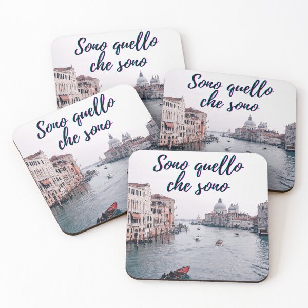 Item preview, I am what I am - popular Italian quotes theme gifts  designed and sold by RebelliousRosee.
