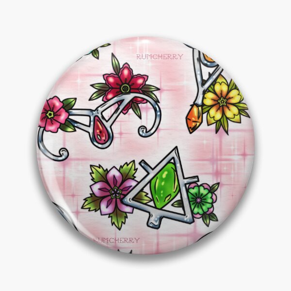 Item preview, fairy brooches designed and sold by Rumcherry Art.