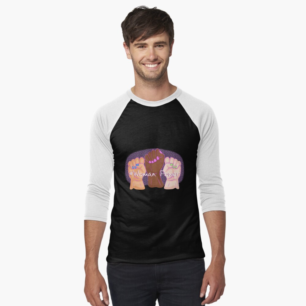 Item preview, Baseball ¾ Sleeve T-Shirt designed and sold by artinthegarage.