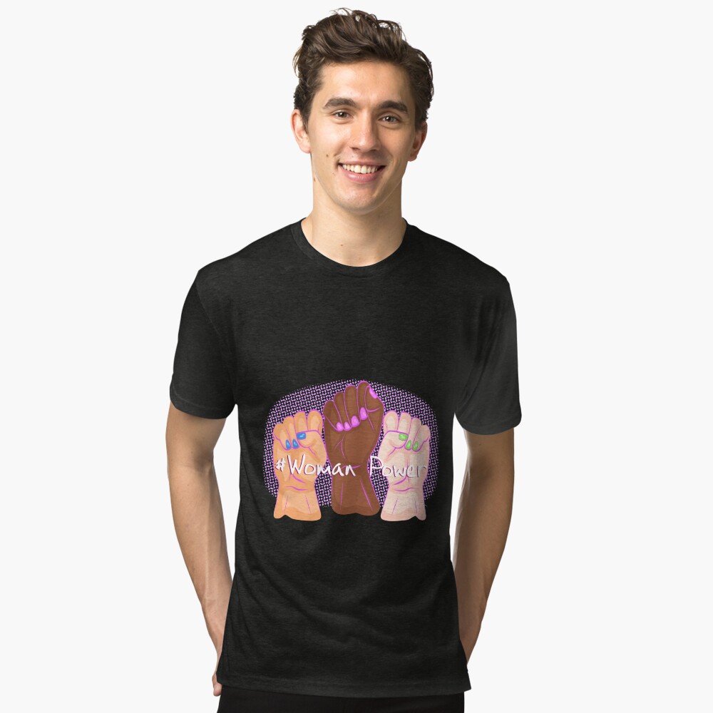 Item preview, Tri-blend T-Shirt designed and sold by artinthegarage.