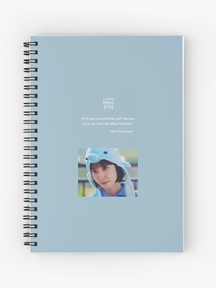 Woo Young woo With Her famous Quote (Extraordinary Attorney Woo) | Spiral  Notebook