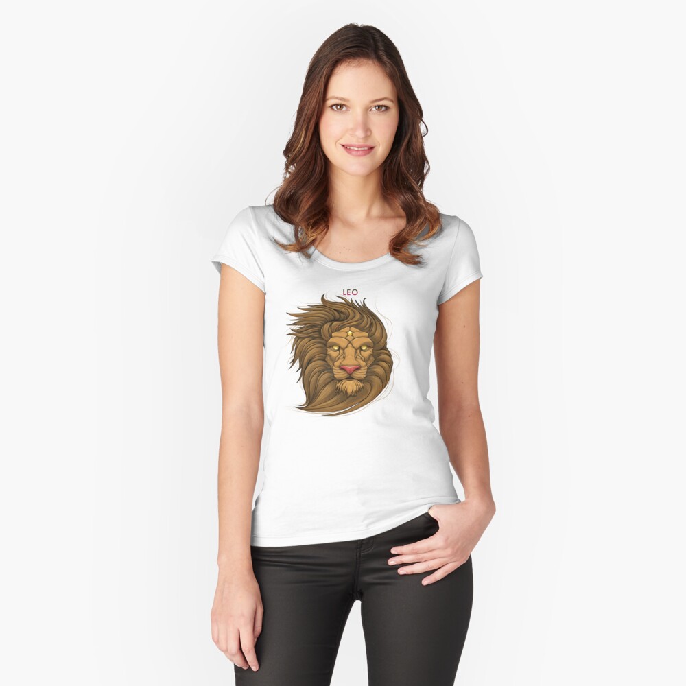 Item preview, Fitted Scoop T-Shirt designed and sold by riotpixel.