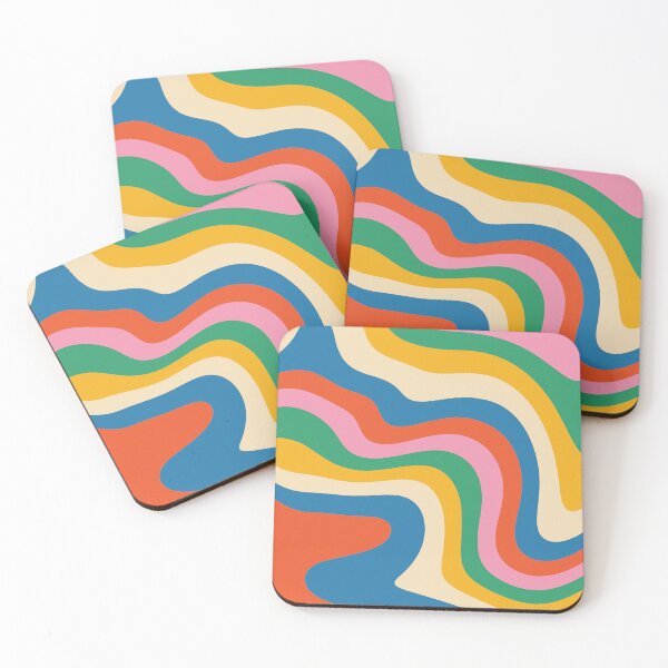 Item preview, 80s Vintage Retro Abstract Colorful Pattern designed and sold by ind3finite.