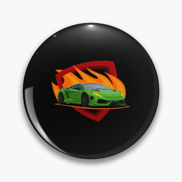 Item preview, Lamborghini car design with a fire theme  designed and sold by PaulClay18694.