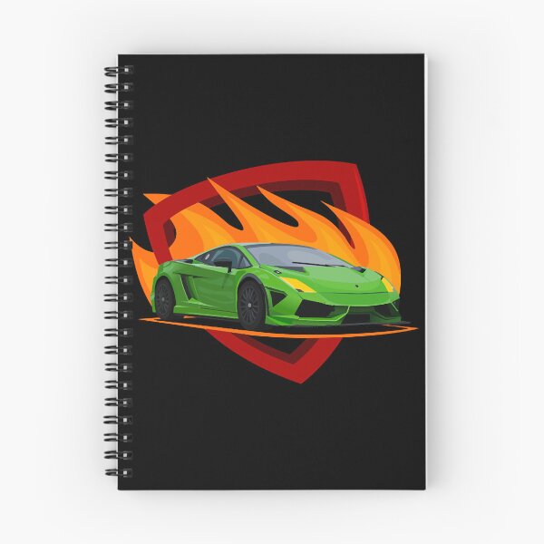 Item preview, Lamborghini car design with a fire theme  designed and sold by PaulClay18694.