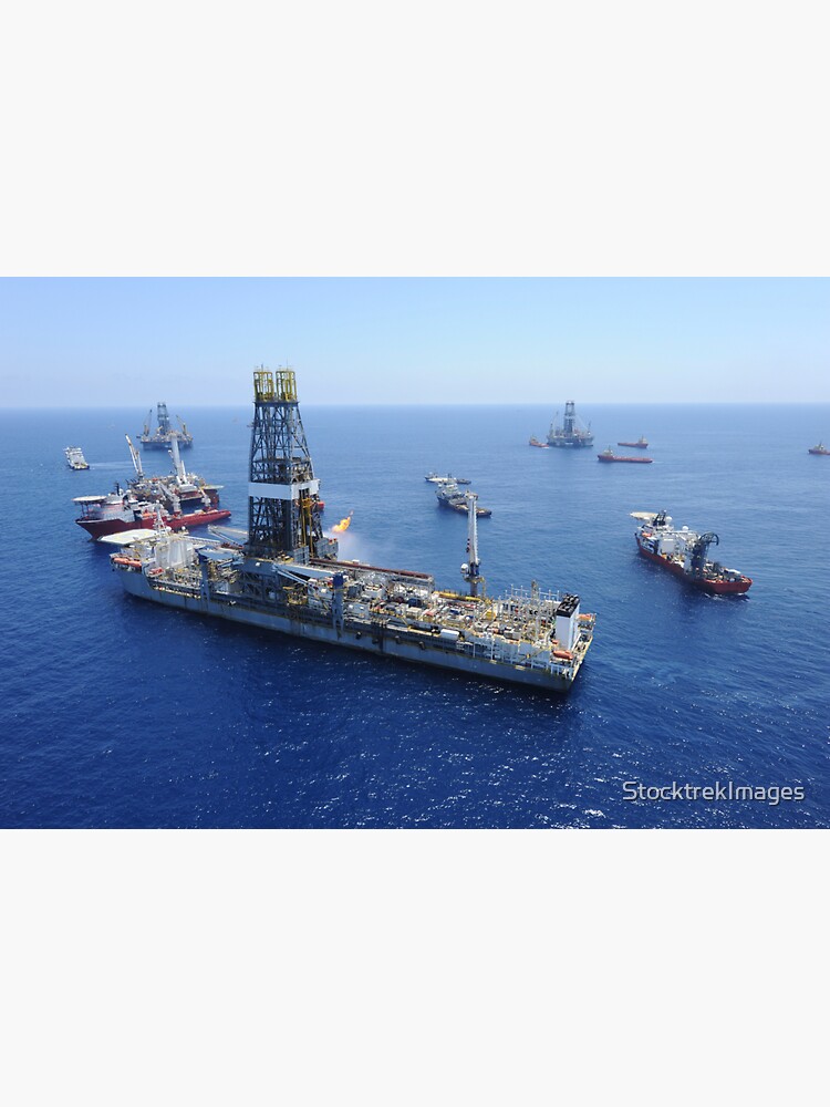 "Flaring operations conducted by the drillship Discoverer Enterprise