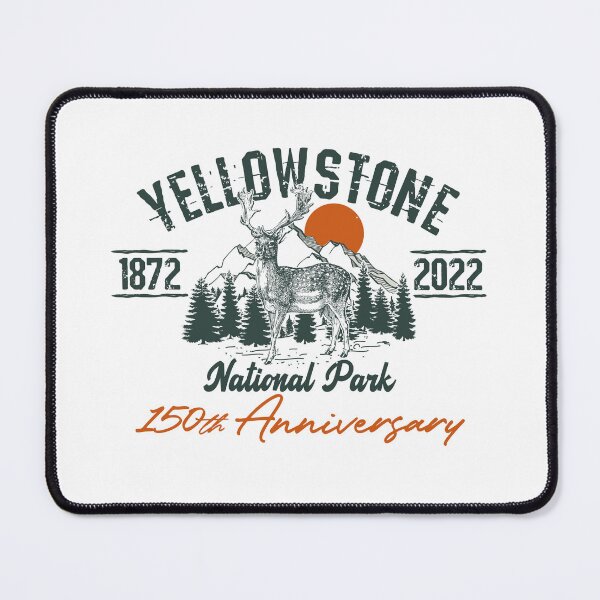 Item preview, Deer Yellowstone National Park 150th Anniversary designed and sold by hilaryqvmargie.