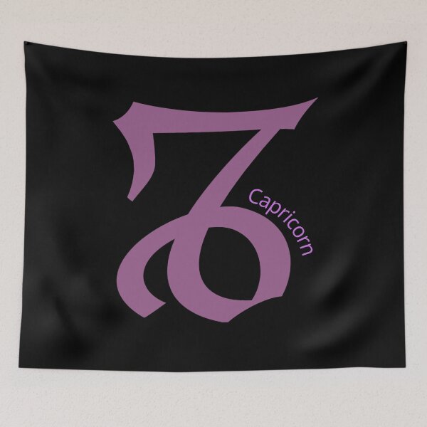 Item preview, Capricorn Zodiac Sign Symbol designed and sold by Hellofriendco.
