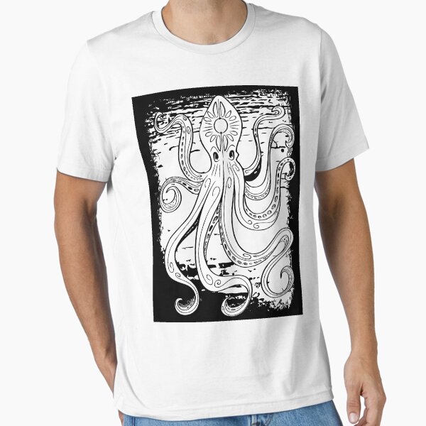 The Octopus by Art In The Garage by Art In The Garage Essential T-Shirt