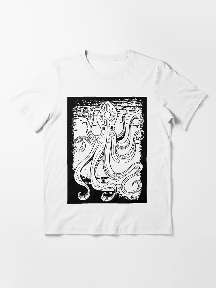 Alternate view of The Octopus by Art In The Garage by Art In The Garage Essential T-Shirt