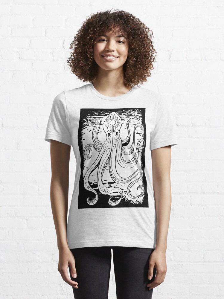 Alternate view of The Octopus by Art In The Garage by Art In The Garage Essential T-Shirt