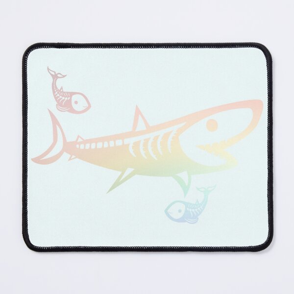 Item preview, Skeleton Fish And Shark | Rainbow designed and sold by ChiweenieHobbit.